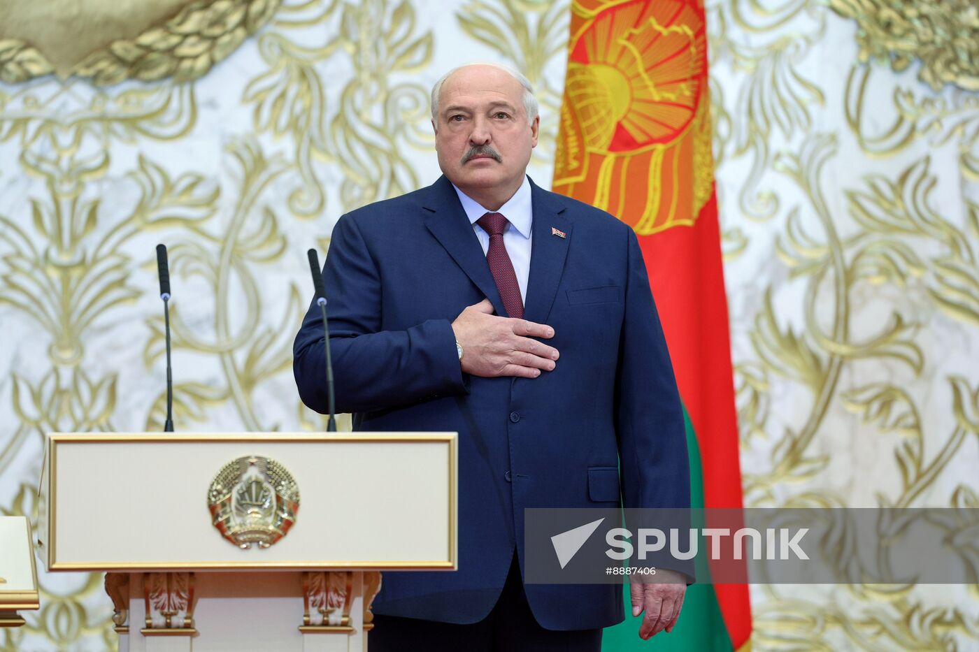 Belarus Lukashenko Inauguration