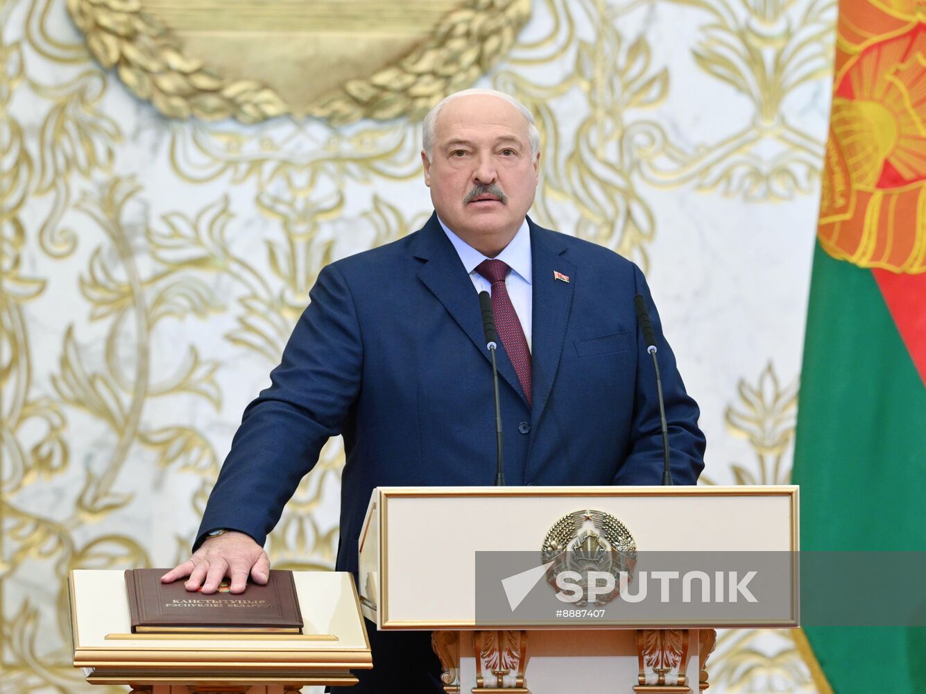 Belarus Lukashenko Inauguration