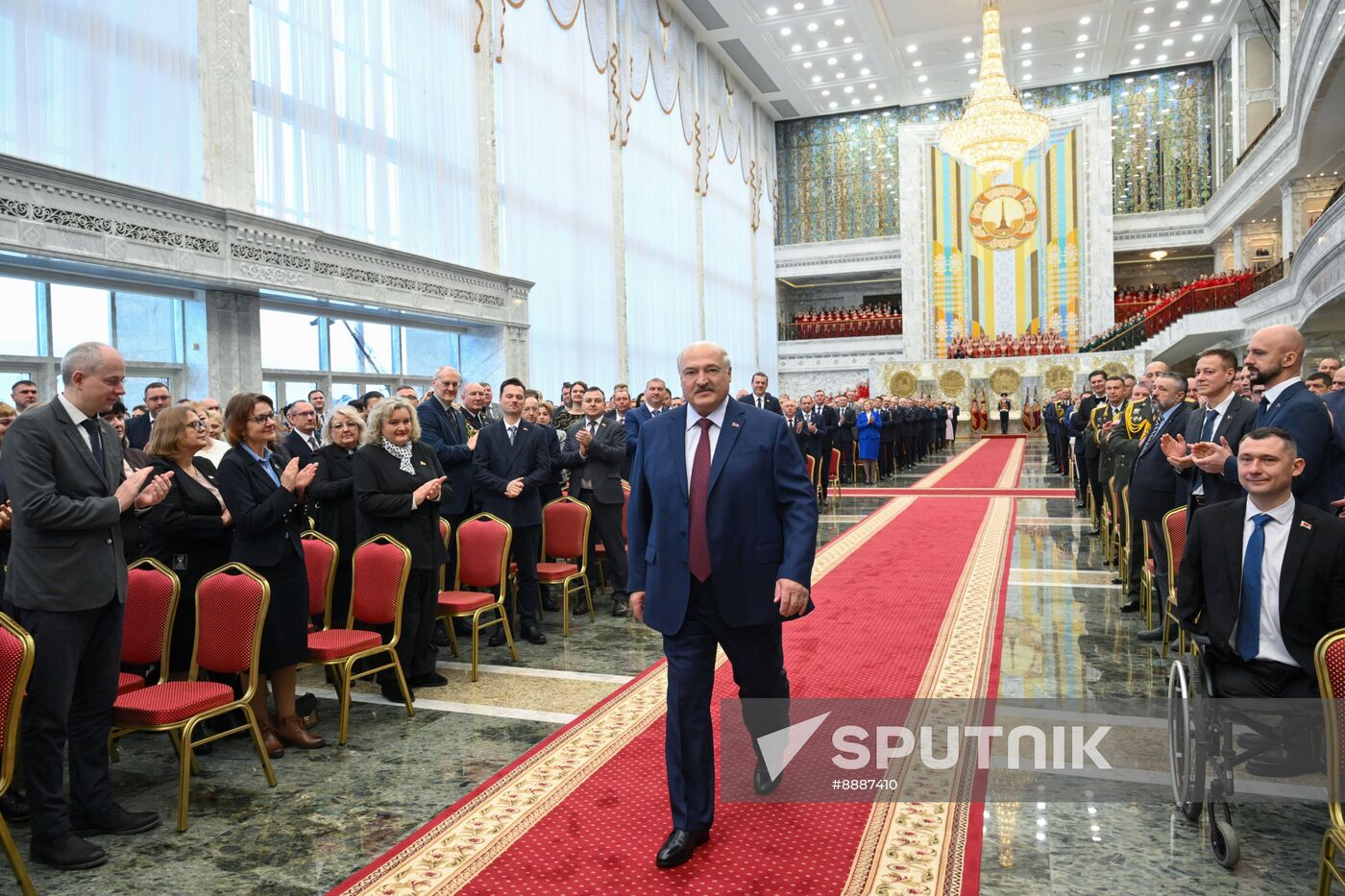 Belarus Lukashenko Inauguration