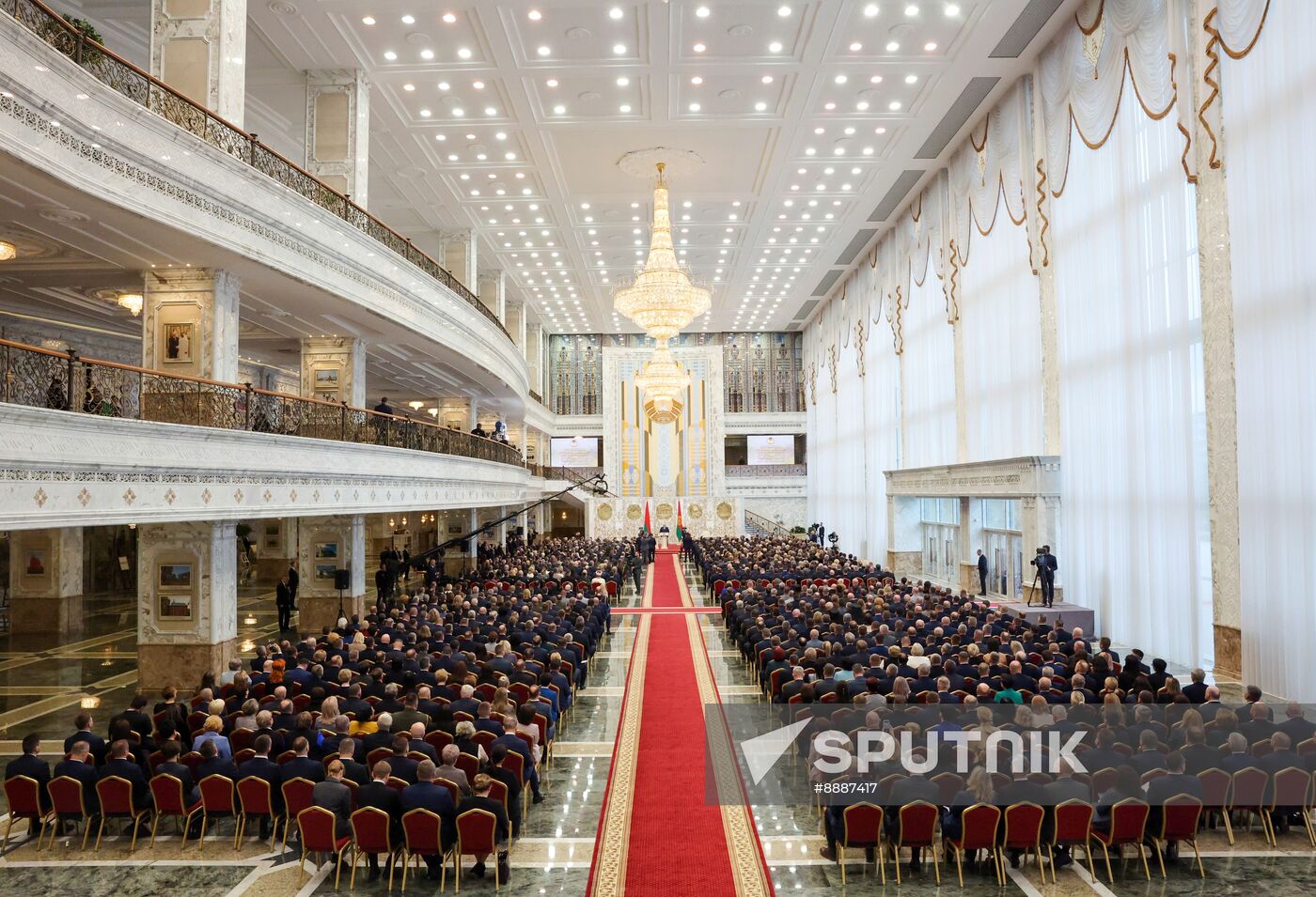 Belarus Lukashenko Inauguration