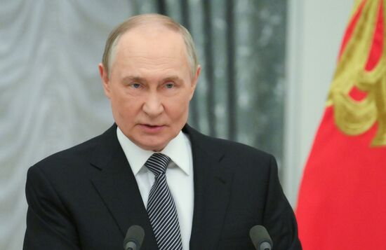 Russia Putin Culture Presidential Prize