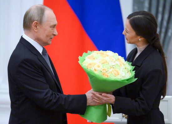 Russia Putin Culture Presidential Prize