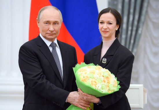 Russia Putin Culture Presidential Prize