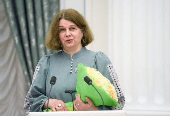 Russia Putin Culture Presidential Prize