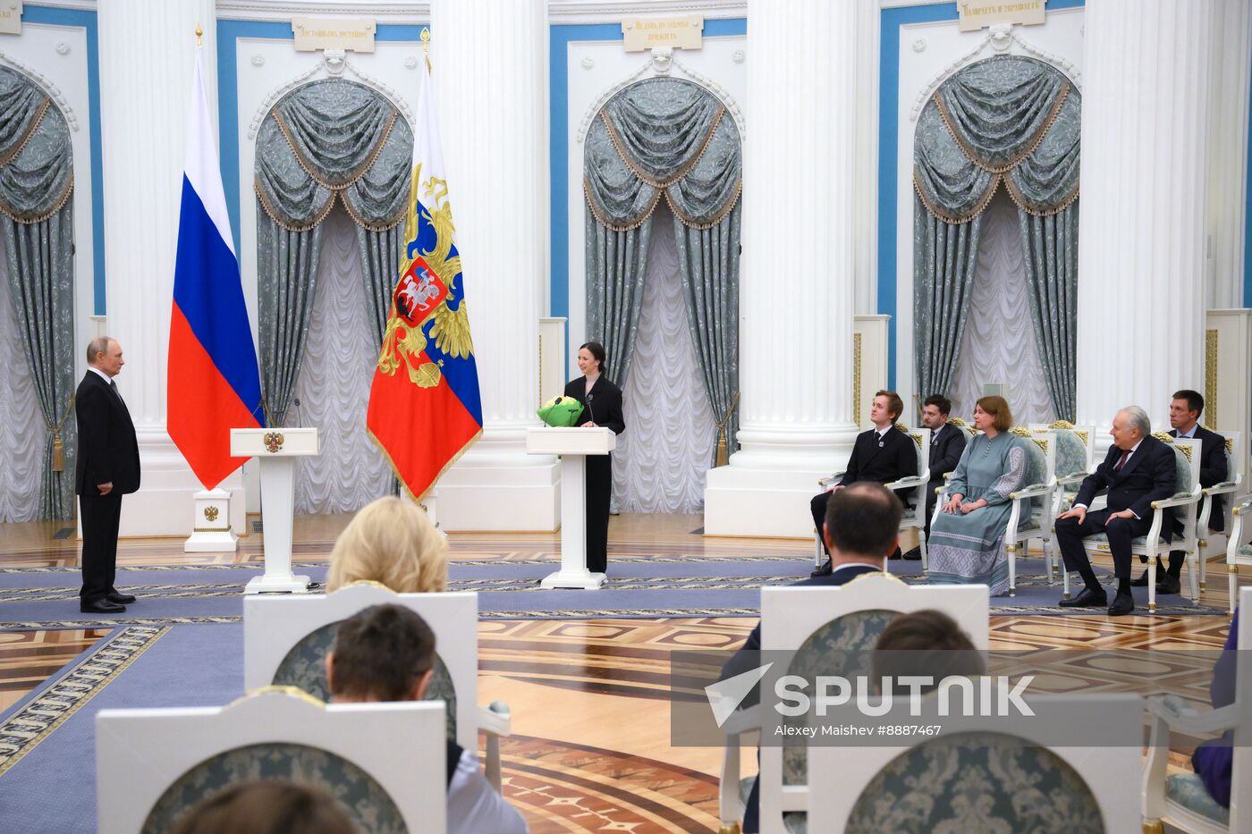 Russia Putin Culture Presidential Prize