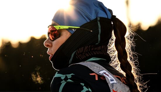 Russia Biathlon Championships Training