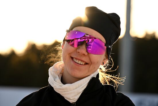 Russia Biathlon Championships Training