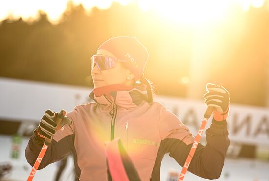 Russia Biathlon Championships Training