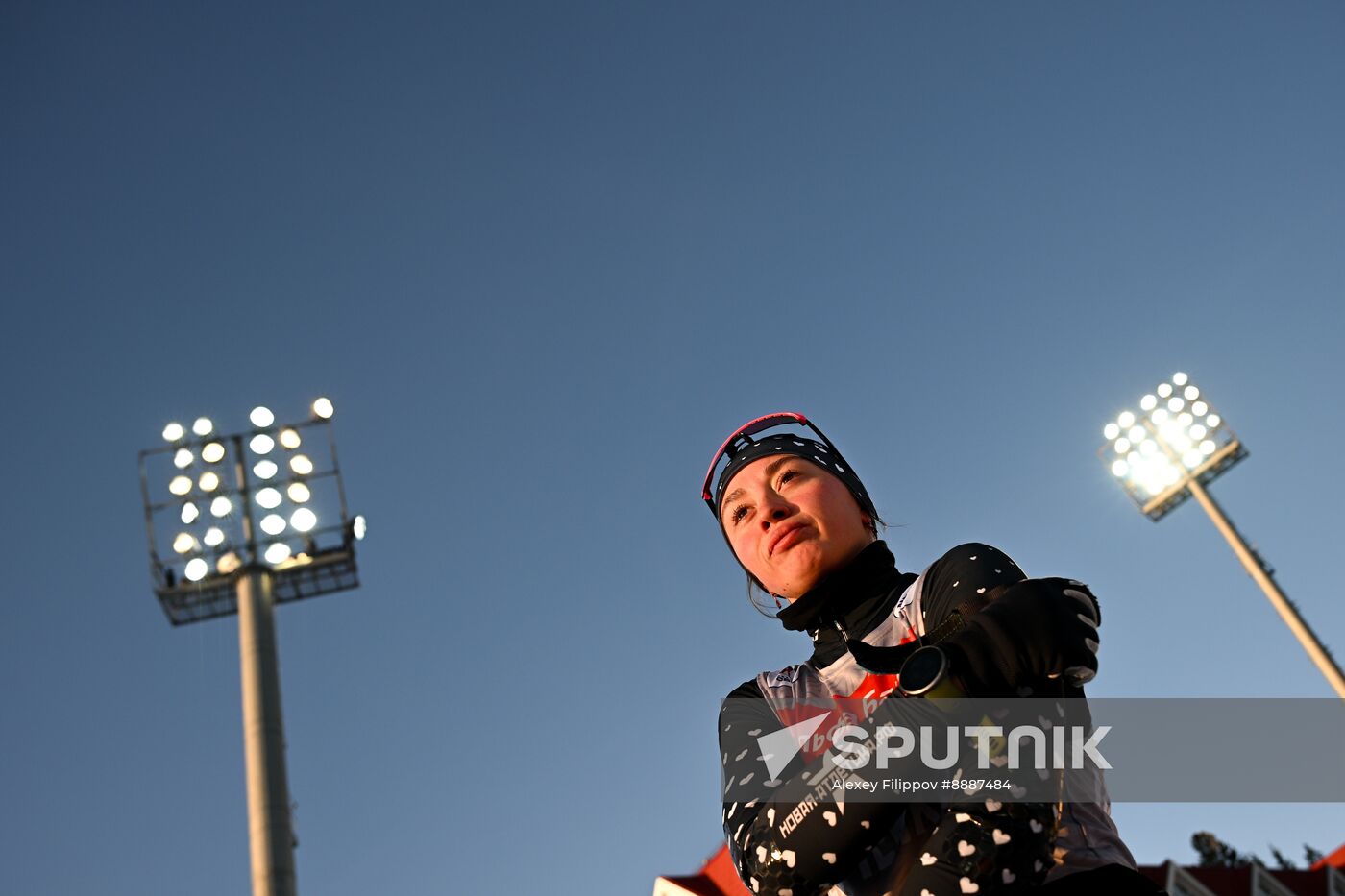 Russia Biathlon Championships Training