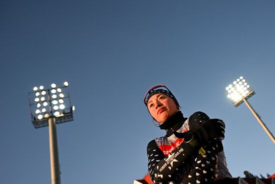 Russia Biathlon Championships Training