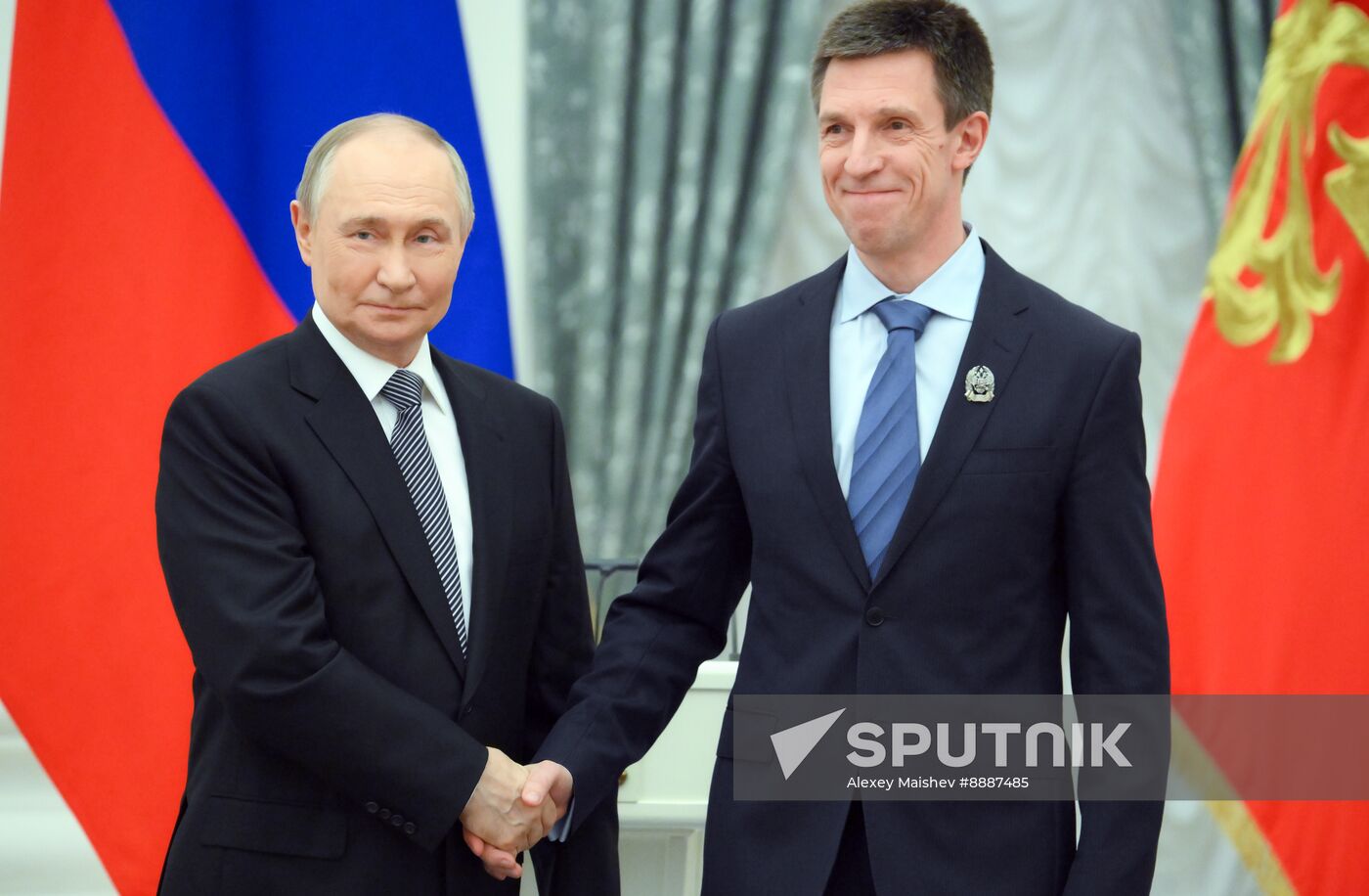 Russia Putin Culture Presidential Prize