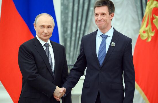 Russia Putin Culture Presidential Prize