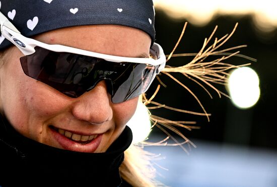 Russia Biathlon Championships Training