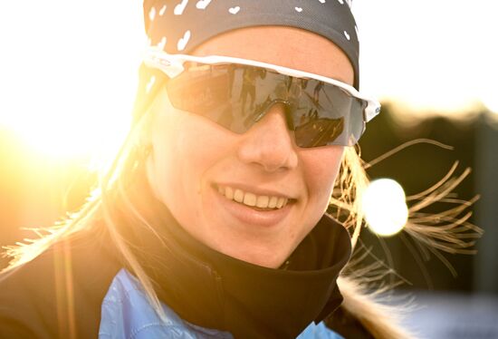 Russia Biathlon Championships Training