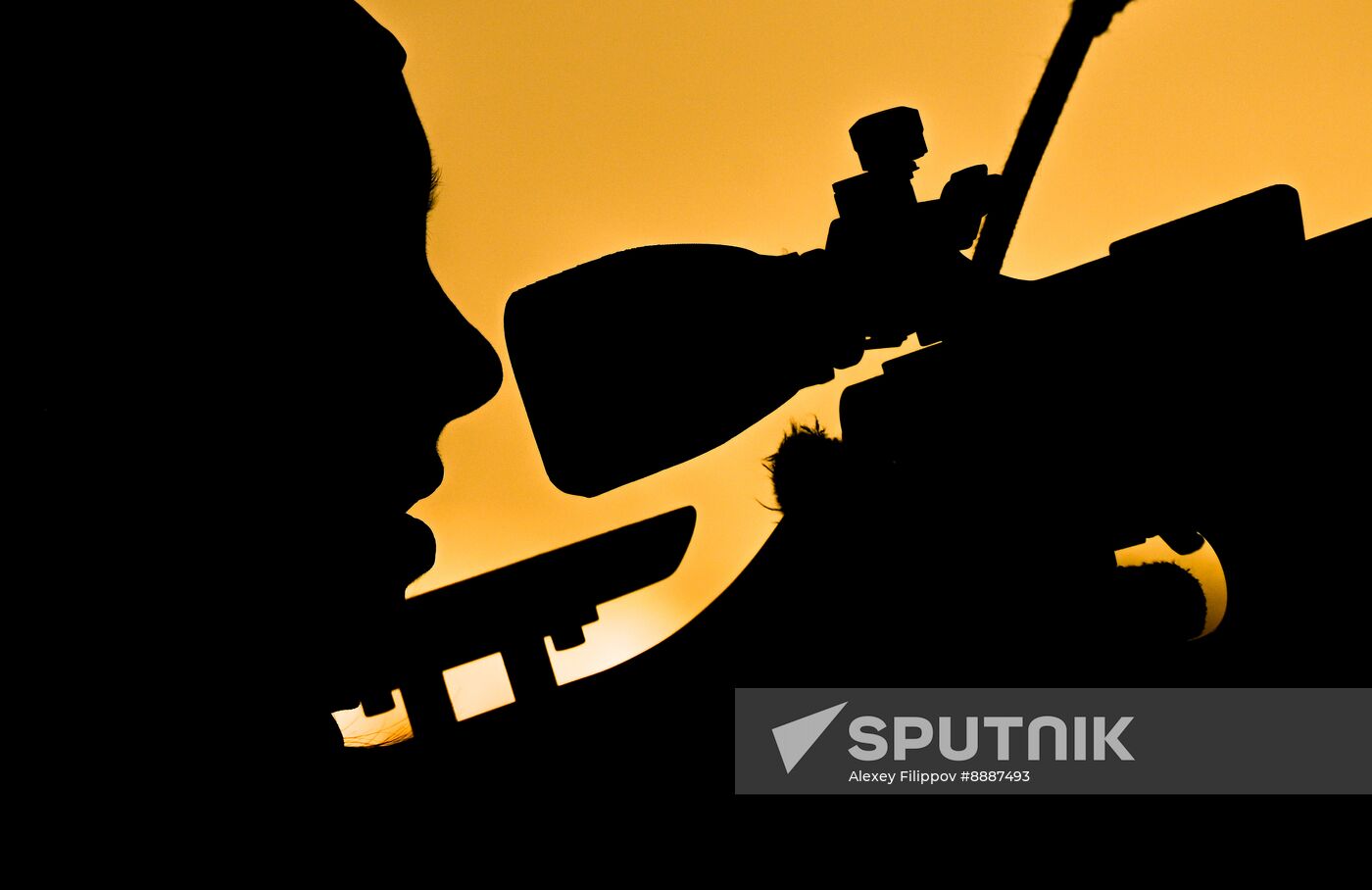 Russia Biathlon Championships Training