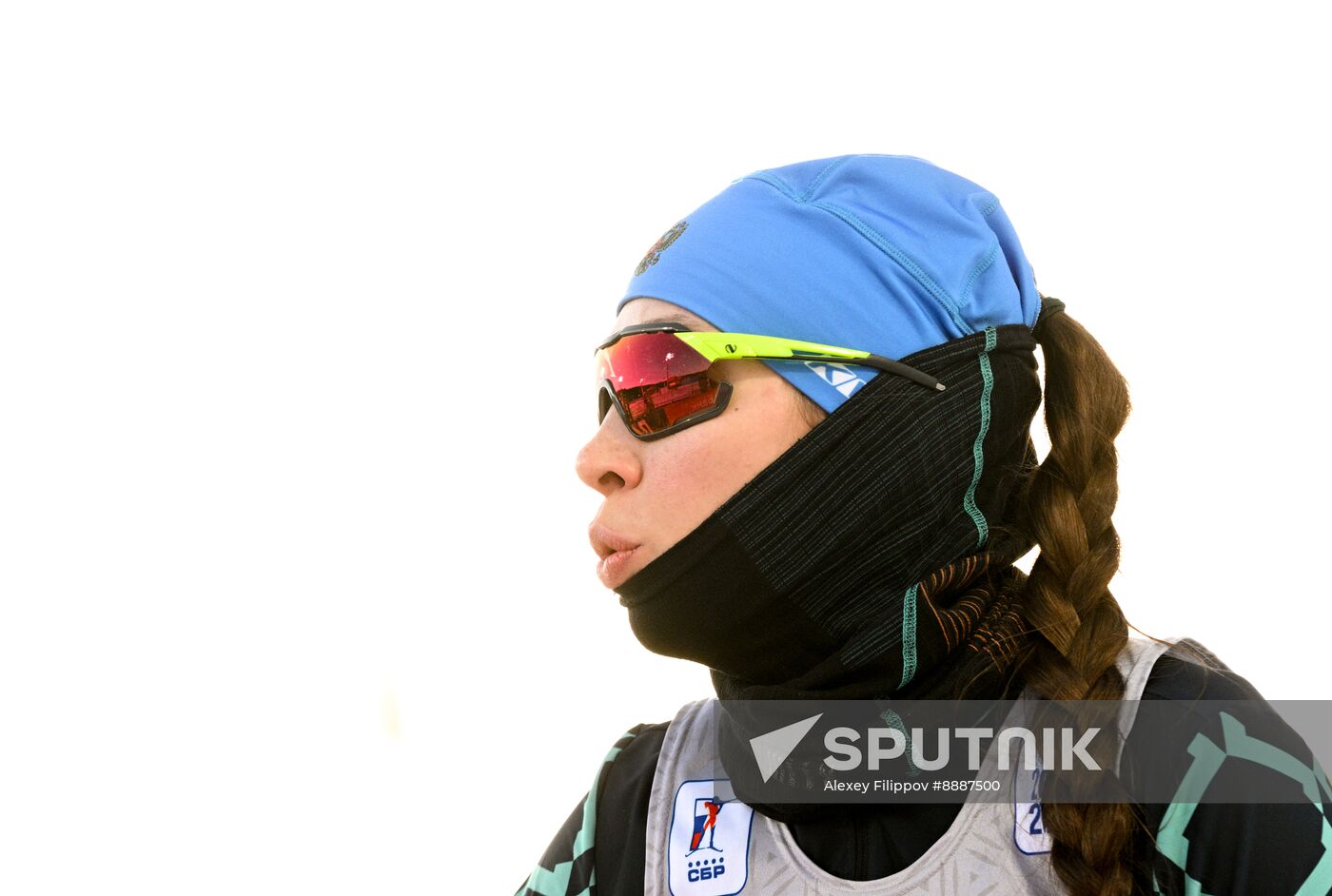 Russia Biathlon Championships Training