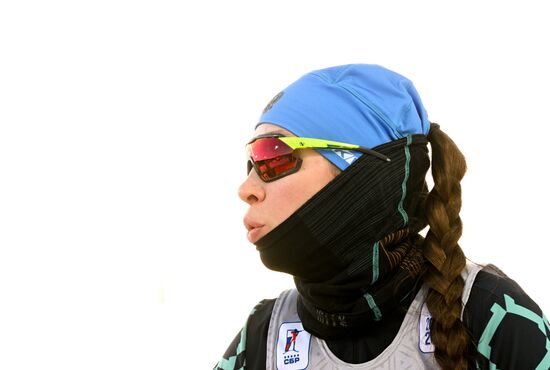 Russia Biathlon Championships Training