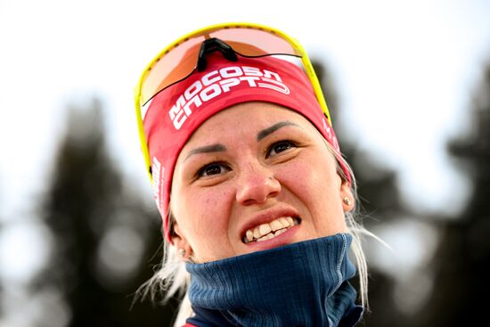 Russia Biathlon Championships Training