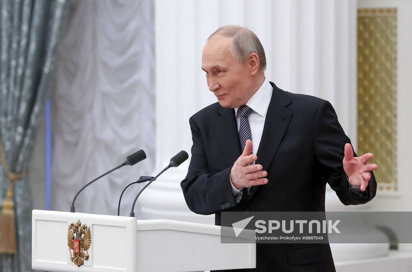 Russia Putin Culture Presidential Prize