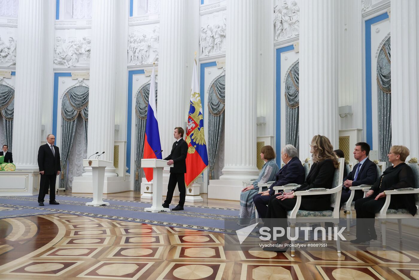 Russia Putin Culture Presidential Prize