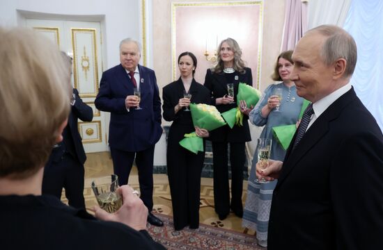 Russia Putin Culture Presidential Prize