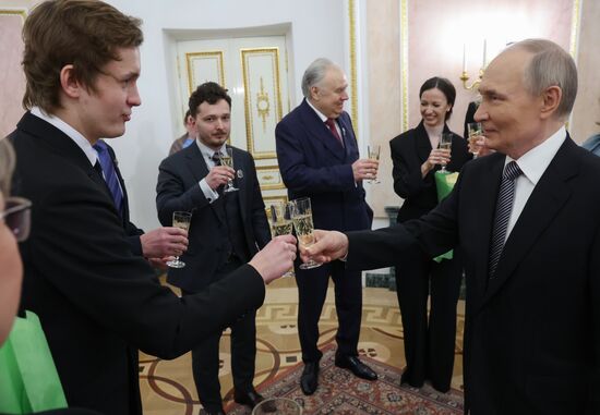 Russia Putin Culture Presidential Prize