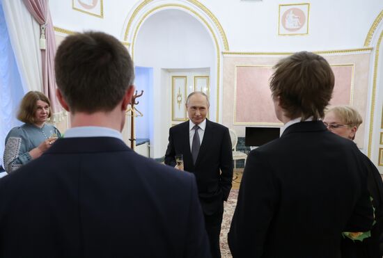 Russia Putin Culture Presidential Prize