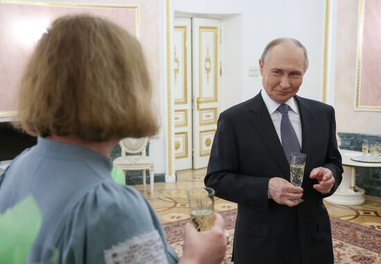 Russia Putin Culture Presidential Prize