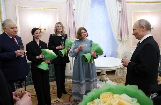 Russia Putin Culture Presidential Prize