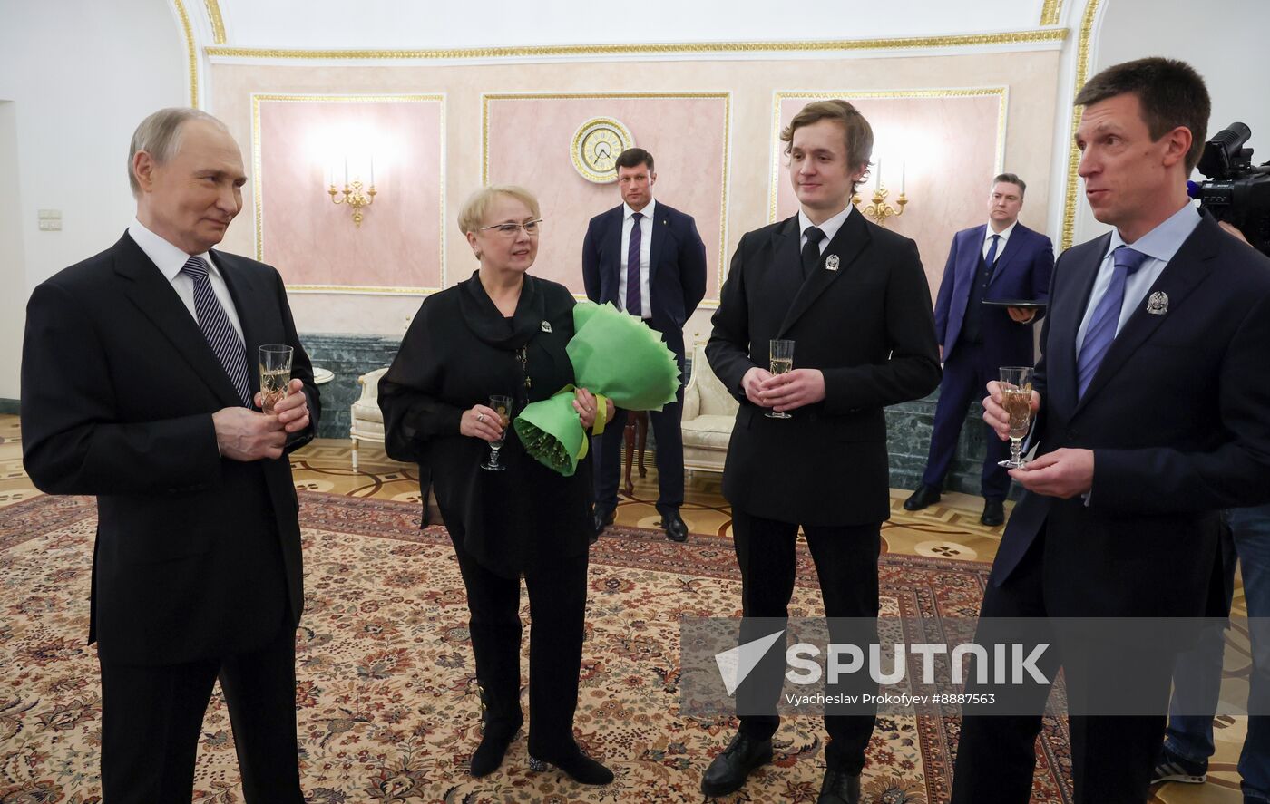 Russia Putin Culture Presidential Prize