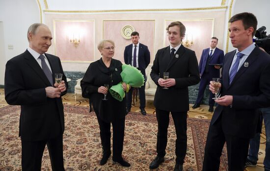 Russia Putin Culture Presidential Prize