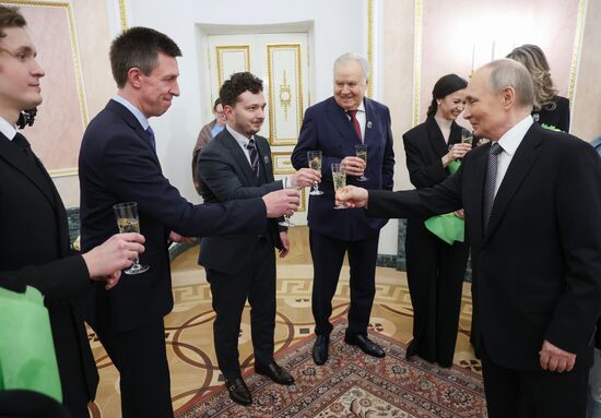 Russia Putin Culture Presidential Prize