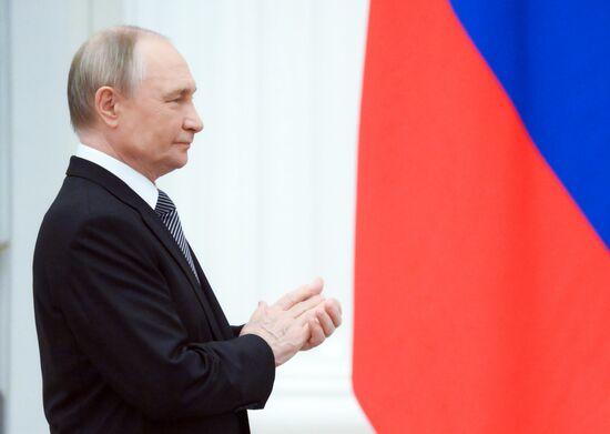 Russia Putin Culture Presidential Prize