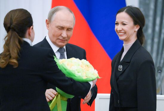 Russia Putin Culture Presidential Prize