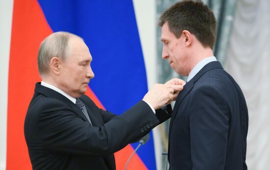 Russia Putin Culture Presidential Prize