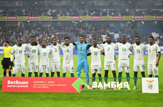 Russia Soccer Friendly Russia - Zambia