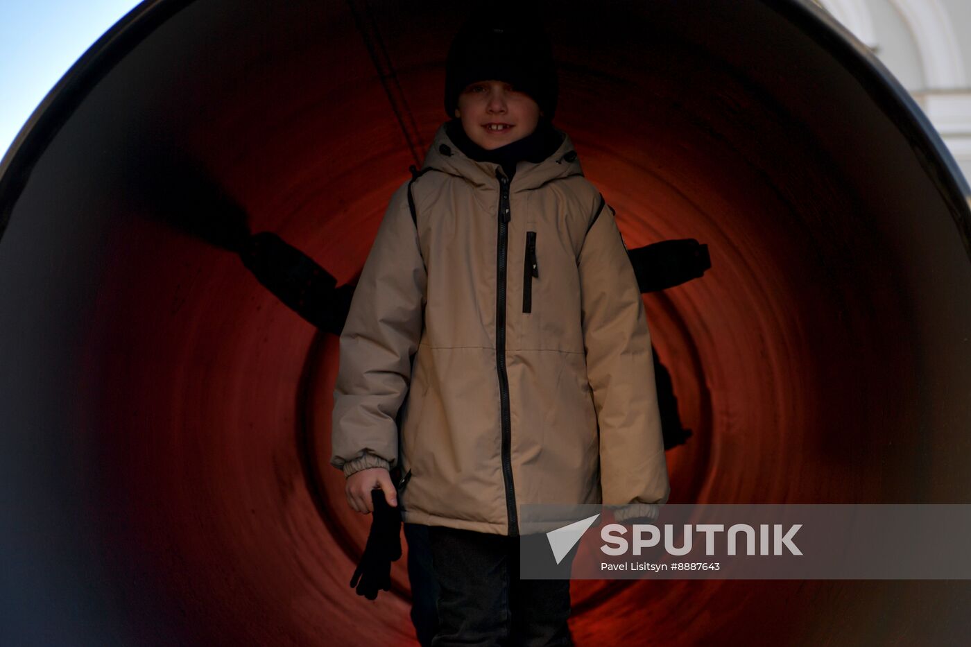 Russia Ukraine Kursk Attack Gas Pipe Exhibition