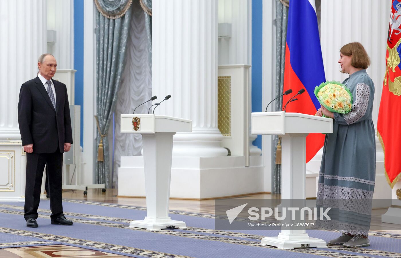 Russia Putin Culture Presidential Prize