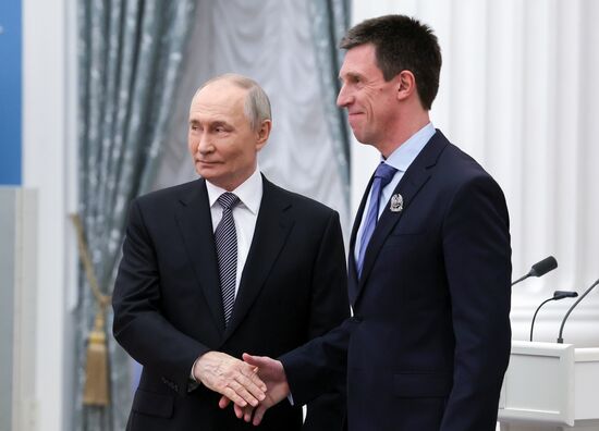 Russia Putin Culture Presidential Prize