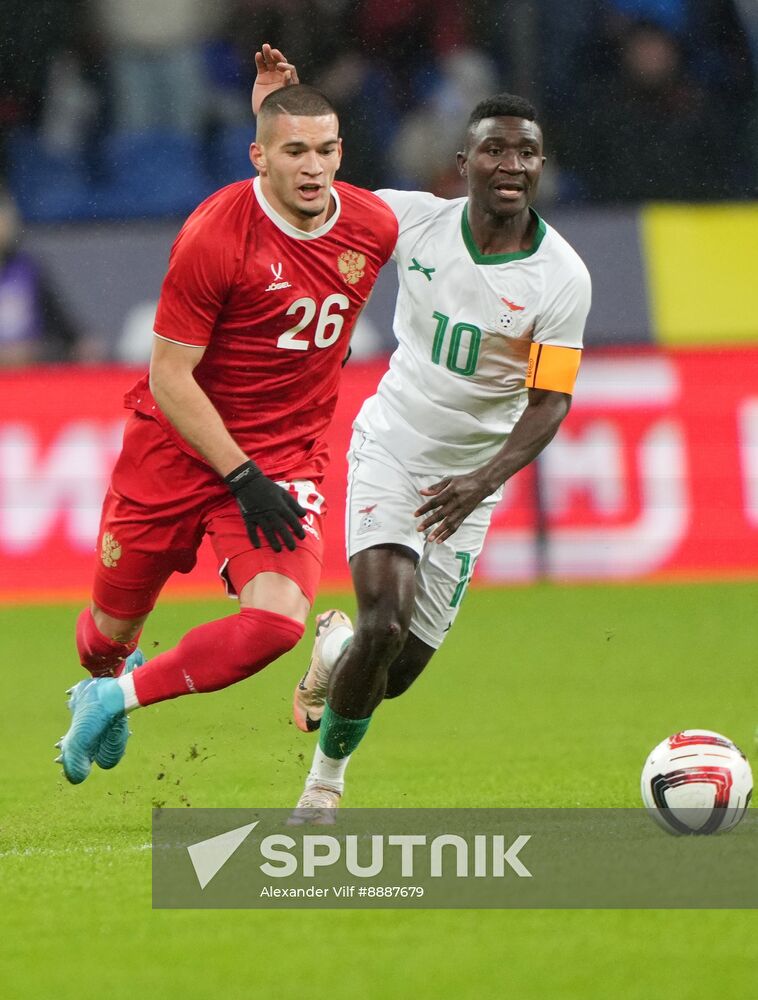 Russia Soccer Friendly Russia - Zambia
