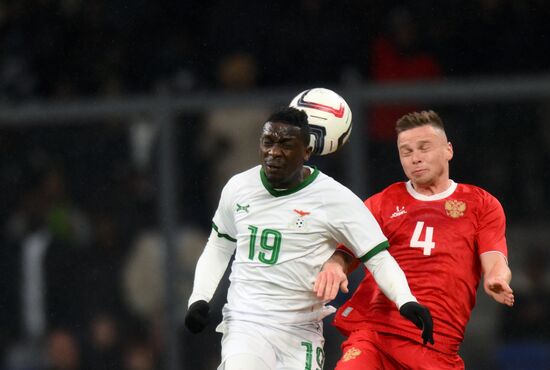 Russia Soccer Friendly Russia - Zambia