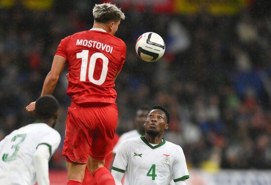 Russia Soccer Friendly Russia - Zambia