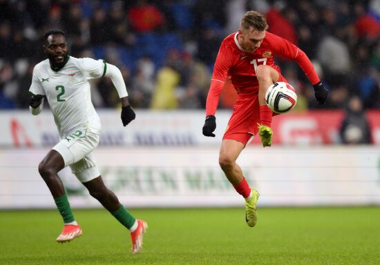 Russia Soccer Friendly Russia - Zambia