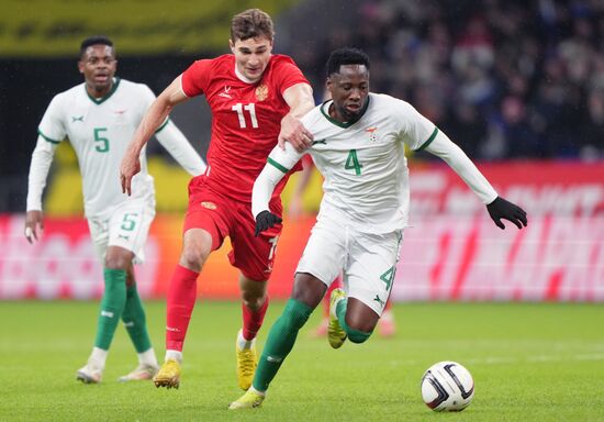 Russia Soccer Friendly Russia - Zambia