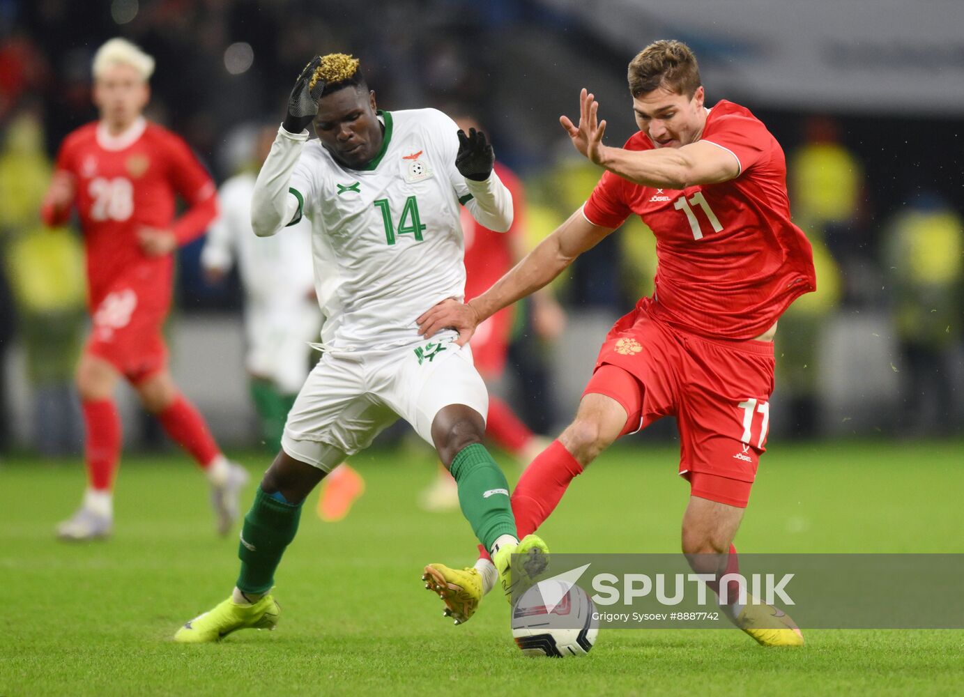 Russia Soccer Friendly Russia - Zambia
