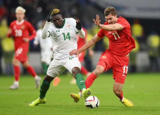 Russia Soccer Friendly Russia - Zambia
