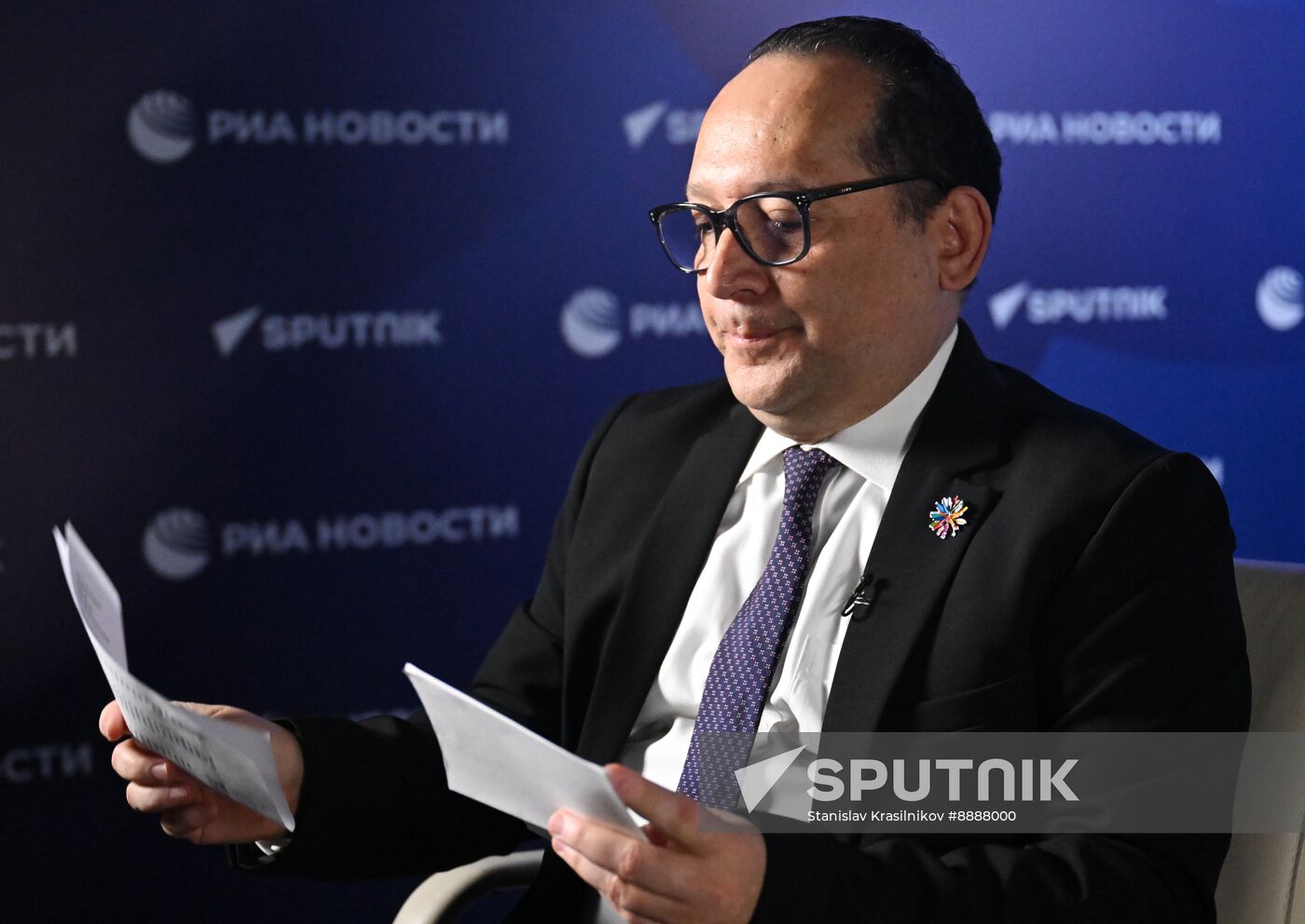 Russia Colombia Ambassador Interview