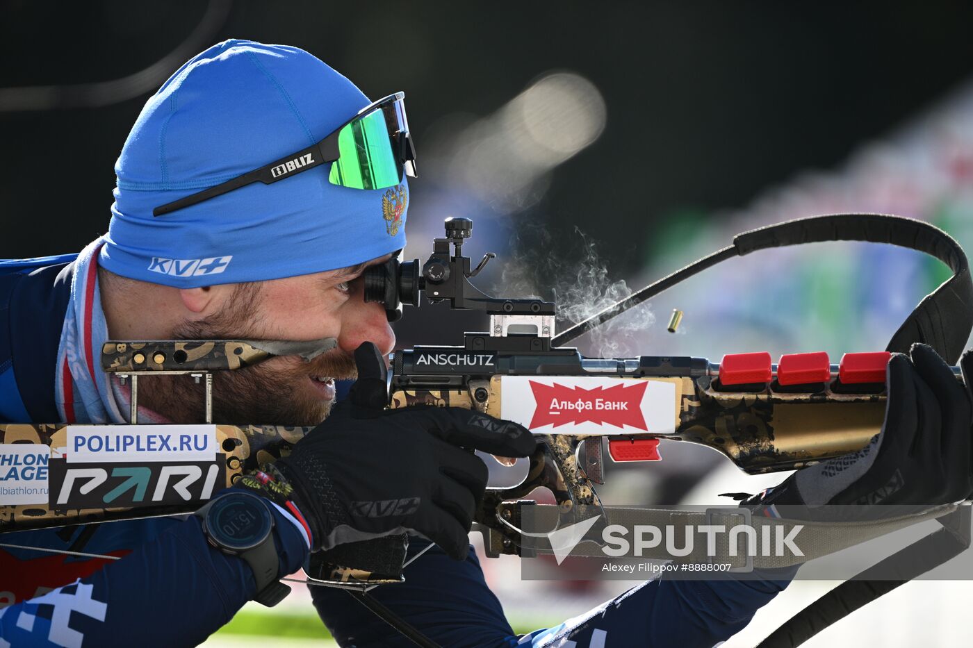 Russia Biathlon Championships Men Sprint
