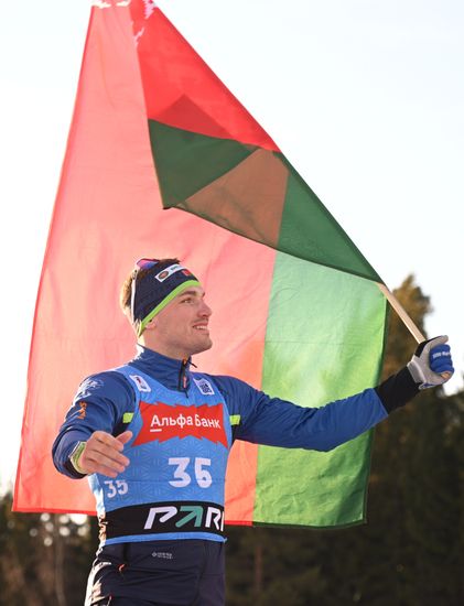 Russia Biathlon Championships Men Sprint