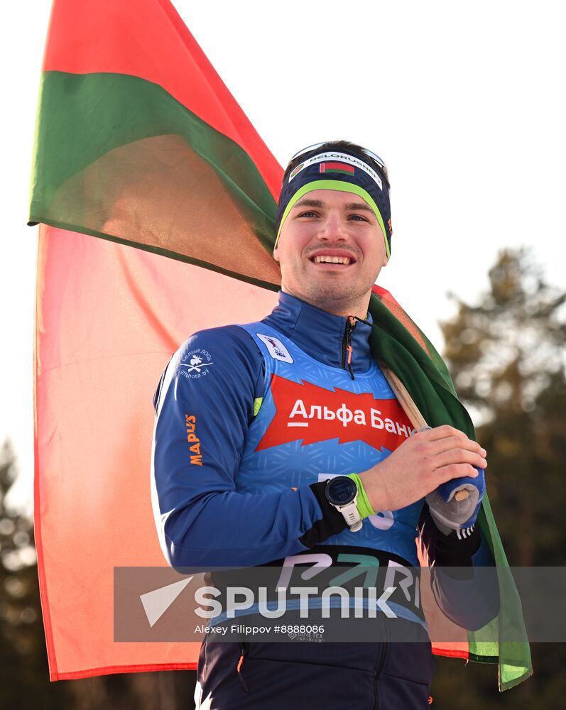 Russia Biathlon Championships Men Sprint